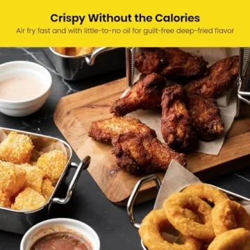 CHEFMAN 10L Digital Air Fryer with Rotisserie Features