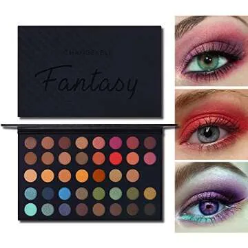 39-Color CHANGEABLE Fantasy Palette for All Skin Types
