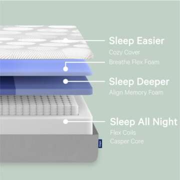 Casper Sleep Original Foam Hybrid Twin XL Mattress