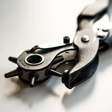 Leather Hole Punch - Made in Germany - Handheld Professional Tool for Leather Products Herm Sprenger