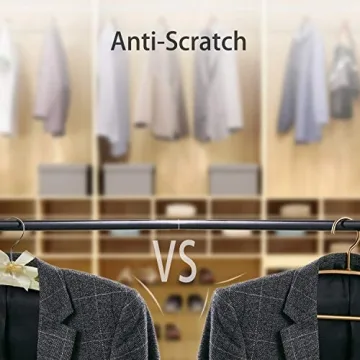 Elegant Padded Clothes Hangers for Dresses and Sweaters