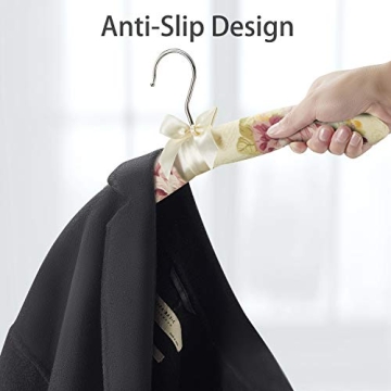 Elegant Padded Clothes Hangers for Dresses and Sweaters