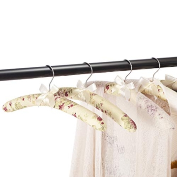 Elegant Padded Clothes Hangers for Dresses and Sweaters