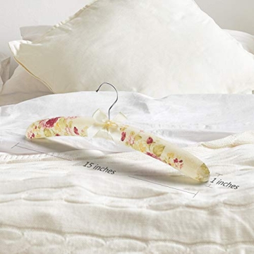 Elegant Padded Clothes Hangers for Dresses and Sweaters