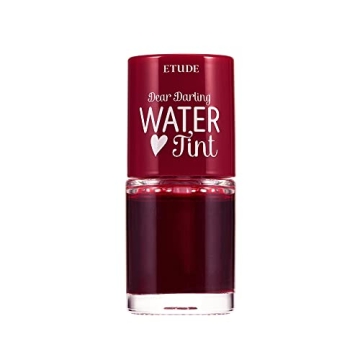 ETUDE Dear Darling Water Tint #4 Red Grapefruit Ade | Vivid Color Lip Stain with Moisturizing Weight...