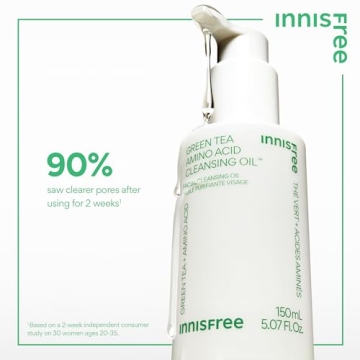Innisfree Green Tea Cleansing Oil for Hydrated Skin