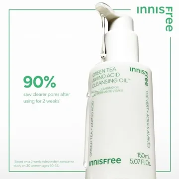 Innisfree Green Tea Cleansing Oil for Hydrated Skin