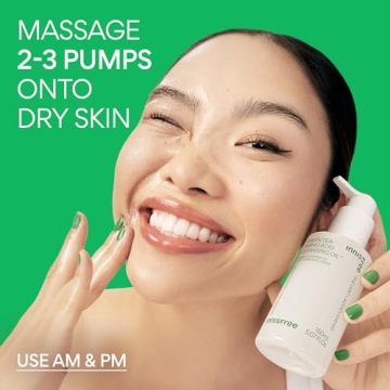 Innisfree Green Tea Cleansing Oil for Hydrated Skin