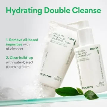 Innisfree Green Tea Cleansing Oil for Hydrated Skin