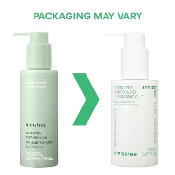 Innisfree Green Tea Cleansing Oil for Hydrated Skin
