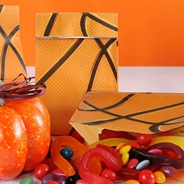 40 Basketball Party Favor Gift Bags for All Ages