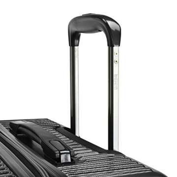 U.S. Traveler Sparta Hardside Spinner Luggage, Charcoal, 3-Piece Set