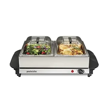 Proctor Silex Buffet Server & Food Warmer for Effortless Entertaining