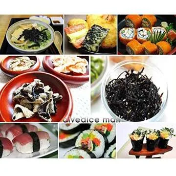 50 Full Size Sheets (3.5oz) Korean Roasted Seaweed Premium Yaki Sushi Nori Gimbap Roll, Vacuum Packed