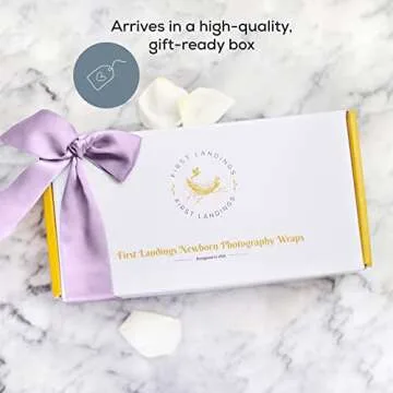 First Landings Newborn Wraps - Soft, Versatile Baby Blankets