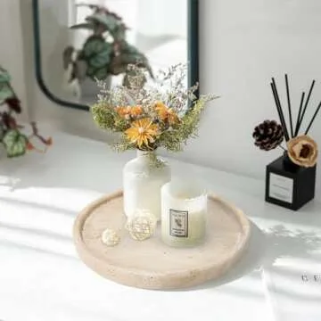 Elegant Ceramic Vanity Tray for Stylish Home Decor