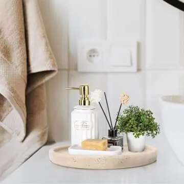 Elegant Ceramic Vanity Tray for Stylish Home Decor