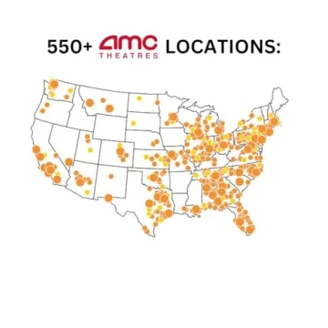 AMC Movie Theatres Wonderbox Package for 2 Tickets