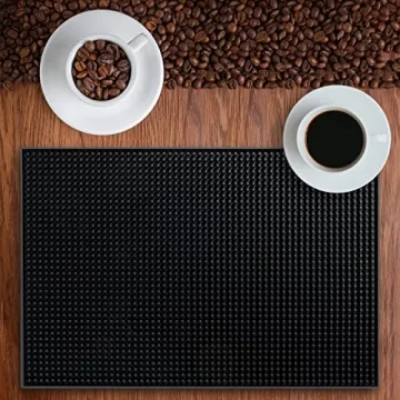 BARsics PVC Bar Service Mat Set - Ideal for Bartenders