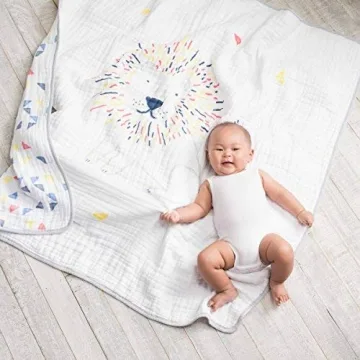 aden + anais Baby Blanket Muslin Cotton Quilt for Children
