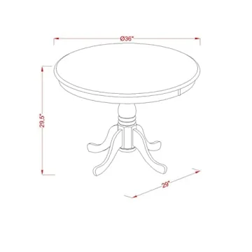 Stylish East West Furniture Dining Table for Every Occasion
