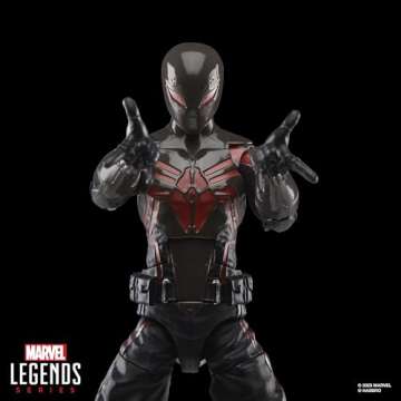 Marvel Legends Series Gamerverse Miles Morales Brooklyn 2099 Suit, Spider-Man 2 Video Game -Inspired Collectible 6 Inch Action Figure