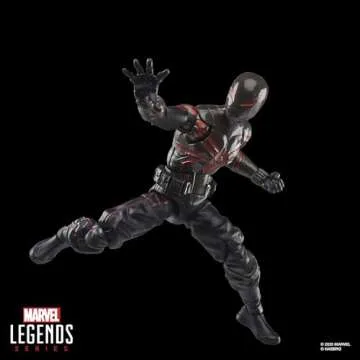 Marvel Legends Series Gamerverse Miles Morales Brooklyn 2099 Suit, Spider-Man 2 Video Game -Inspired Collectible 6 Inch Action Figure