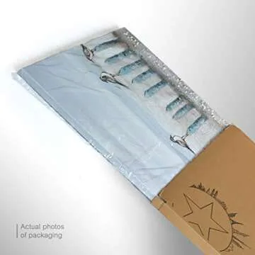 Ocean Beach Wall Art 3D Hand-Painted Seascape Artwork