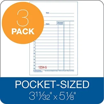 Adams Carbonless Sales Book - 50 Sets, 3 Pack