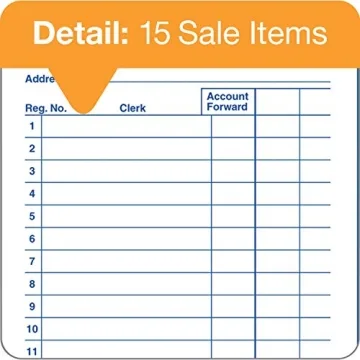 Adams Carbonless Sales Book - 50 Sets, 3 Pack