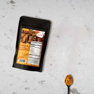 Authentic Colour Flavour Suya Yaji Seasoning Blend for Grilling