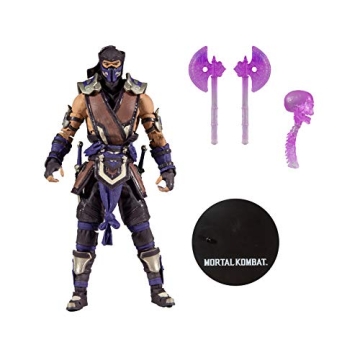 McFarlane Mortal Kombat Sub Zero Purple 7-Inch Figure