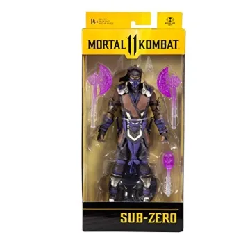 McFarlane Mortal Kombat Sub Zero Purple 7-Inch Figure
