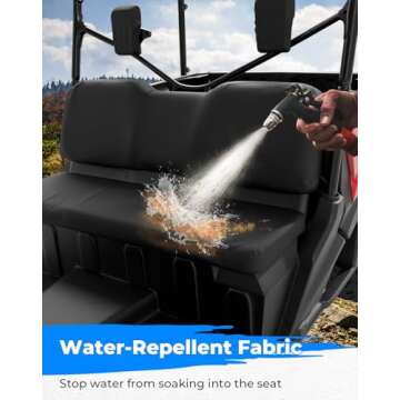 KEMIMOTO Seat Covers for Pioneer 1000 & 1000-6, Durable Protection