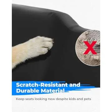 KEMIMOTO Seat Covers for Pioneer 1000 & 1000-6, Durable Protection