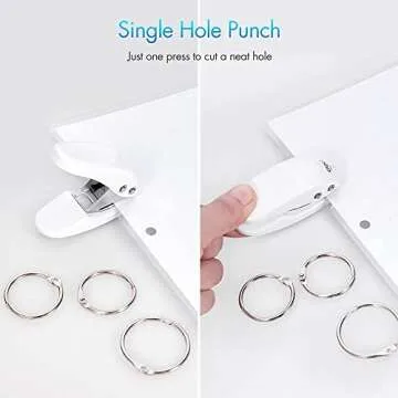 Laminator 7 in 1 Thermal Laminator 9-Inch Laminator Machine Laminating Machine with Laminating Pouches 20 Personal Laminator Desktop Lamination Corner Rounder for Office School Business (White)