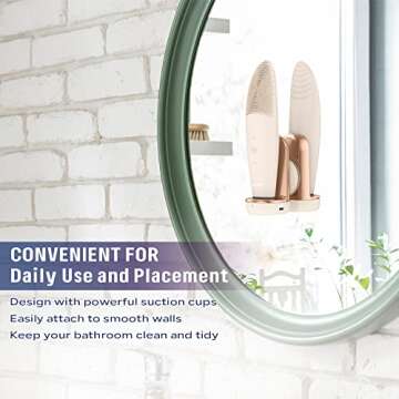 L&L SKIN EMI Facial Cleansing Brush, Face Brush for Deep Cleansing, Ultra Hygienic Soft Silicone Face Scrubber, Rechargeable & Waterproof