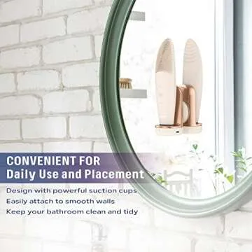 L&L SKIN EMI Facial Cleansing Brush, Face Brush for Deep Cleansing, Ultra Hygienic Soft Silicone Face Scrubber, Rechargeable & Waterproof