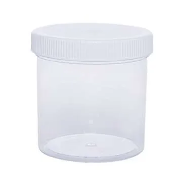 Clear Storage Jars 6oz Pack of 12 - Versatile Organizer
