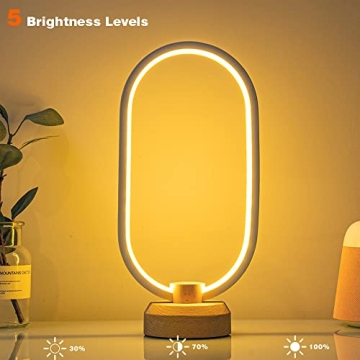 LONRISWAY Modern Desk Lamp Stylish Dimmable Lighting