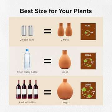 Olla Company Classic Pot - Eco-Friendly Self Watering