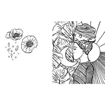 Self-care Colouring Book for Women: Patterns & Plants