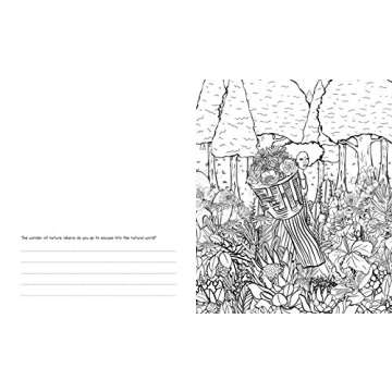 Self-care Colouring Book for Women: Patterns & Plants