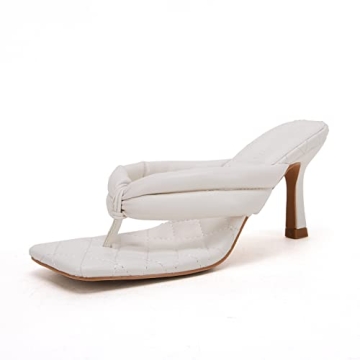 Rilista Women's Thong Heels Sandals Comfortable Stylish