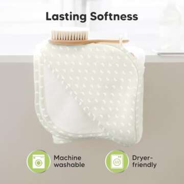 KeaBabies Hooded Bath Towel for Newborns - Soft & Absorbent