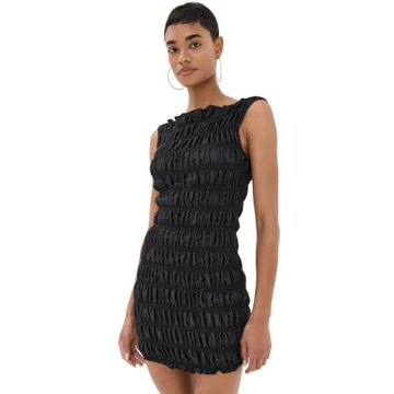 Lioness Women's Guccio Mini Dress in Onyx Black