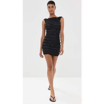 Lioness Women's Guccio Mini Dress in Onyx Black