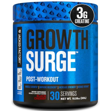 Jacked Factory Growth Surge Creatine with L-Carnitine for Enhanced Recovery