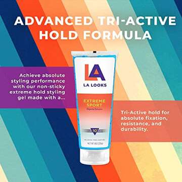 LA Looks Extreme Sport Gel - Hold for Performance Activities