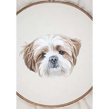 Pet Portrait Embroidery: Lovingly Stitch Your Dog or Cat; A Modern Guide to Thread Painting
